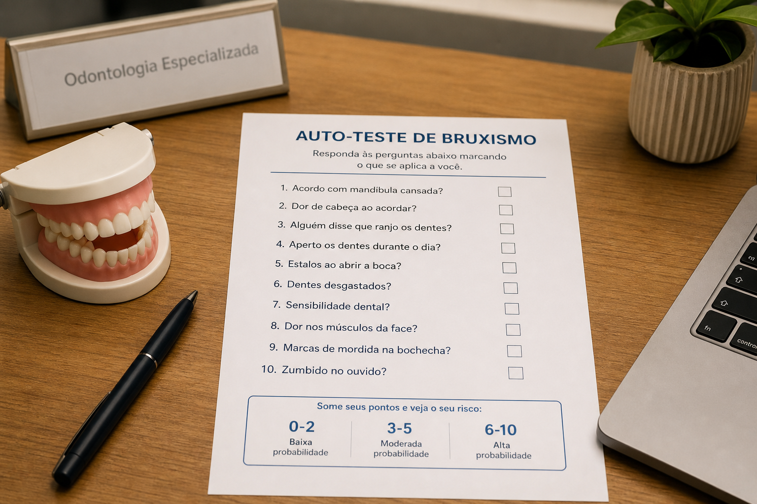 Auto-teste de bruxismo: 10 perguntas para identificar sinais de ranger ou apertar os dentes — Orali Odontologia